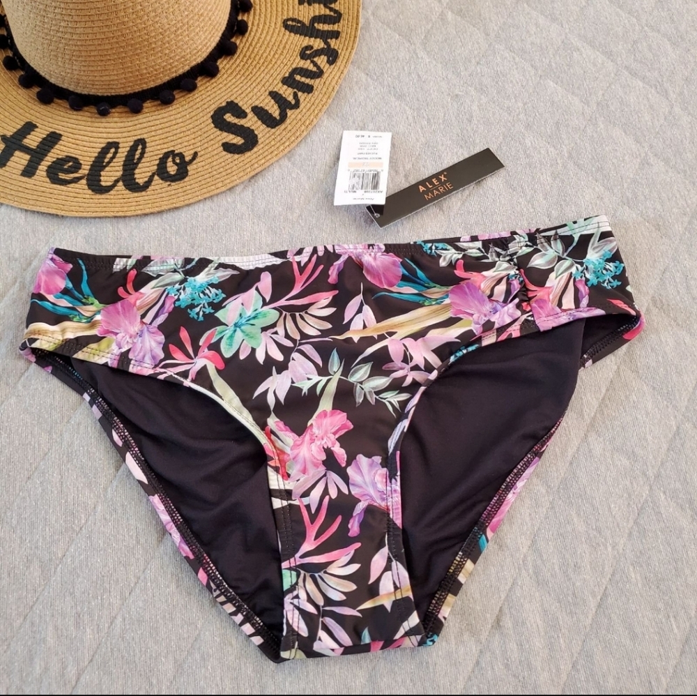 Alex Marie Swim Bikini Bottoms Size‎ 12 NWT